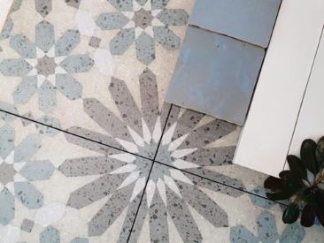 encaustic look floor tiles Sydney